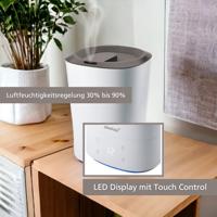 Steba LB8 - Luchtbevochtiger - Ultrasoon - LED-display - Wit - thumbnail