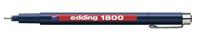 Fineliner edding 1800 0.5mm zwart | 10 stuks - thumbnail