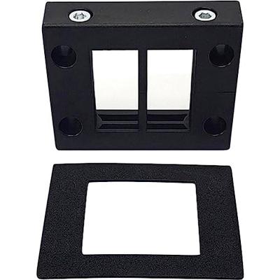 TRU COMPONENTS DVK 6/4 Kabelinvoeringsplaat Klem-Ø (max.) 16 mm Polyamide Zwart 1 stuk(s)