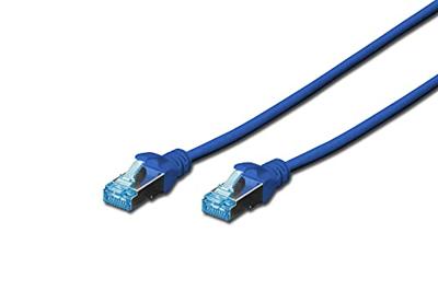 Digitus DK-1531-030/B RJ45 Netwerkkabel, patchkabel CAT 5e SF/UTP 3.00 m Blauw 1 stuk(s) Digitus DK-1531-030/B RJ45 Netwerkkabel, patchkabel CAT 5e SF/UTP 3.00 m Blauw 1 stuk(s)