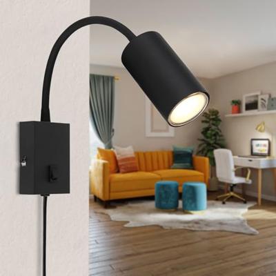 Globo Zwarte wandlampRobby - 57911WB