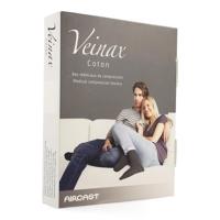 Veinax Kous Katoen Man 2 Lang Zwart Maat 2 - thumbnail