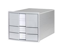 HAN IMPULS 1017-11 Ladebox Grijs DIN A4, DIN C4 Aantal lades: 3 - thumbnail