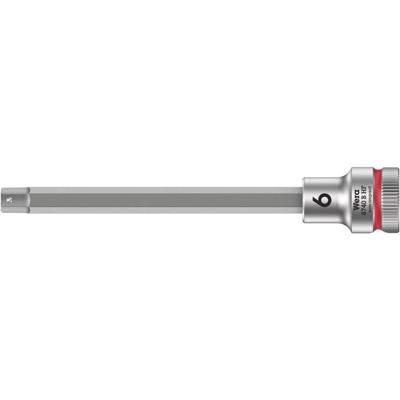 Wera 8740 B HF Binnenzeskant Zyklop Bitdop met 3/8"-aandrijving met vasthoudfunctie, 6,0 x 107 mm - 1 stuk(s) - 05003036001
