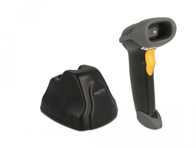 Delock 90518 2,4 GHz barcodescanner 1D en 2D met laadstation - 5 talen
