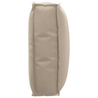 VidaXL Kussen taupe 50 x 40 x 12 cm oxford stof - thumbnail