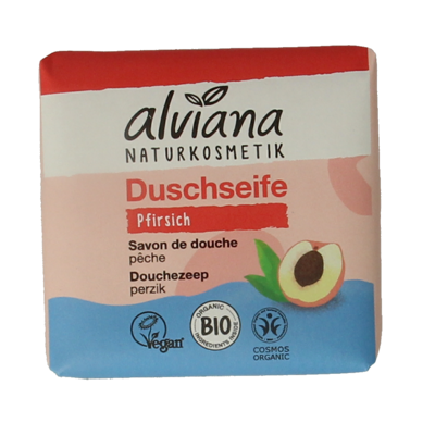 Alviana Douchezeep bodywash bar perzik 100 Gram