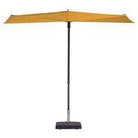 Madison balkonparasol sun wave 270x150 cm goudgeel - thumbnail