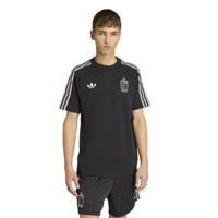 adidas België Originals T-Shirt Zwart Lichtblauw Roze - thumbnail