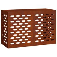 VidaXL Airconditioner hoes roestig 90 x 40 x 60 cm cortenstaal - thumbnail