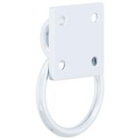 VidaXL Plaatringen 3 st staal zilverkleurig - thumbnail