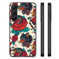 Silicone Back Case voor Samsung Galaxy S23 Plus Old Skool - thumbnail