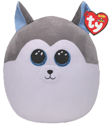 TY Squish A Boos Knuffelkussen Husky Slush 31 cm