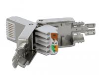 Delock Delock - Netzwerkanschluss - RJ-45 (M) - STP RJ45-stekker CAT.... 6 STP zonder gereedschap 86476 Grijs 1 stuk(s) - thumbnail