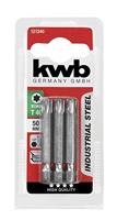 kwb 121340 Inbus-bit T 40 Staal 3 stuk(s) - thumbnail