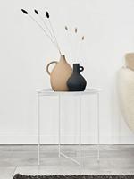 SVJ Bijzettafel Rond - 47 x 47 x 51 cm - Metaal - Wit - thumbnail