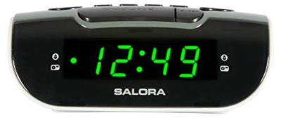 Salora CR612 Wekker radio Zwart