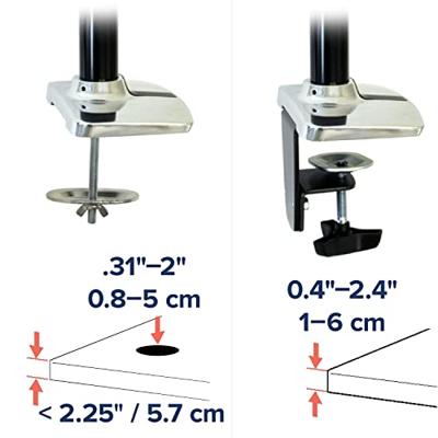 Ergotron LX Arm Desk Mount Monitor-tafelbeugel 1-voudig 38,1 cm (15) - 86,4 cm (34) Aluminium In hoogte verstelbaar, Kantelbaar, Zwenkbaar, Roteerbaar