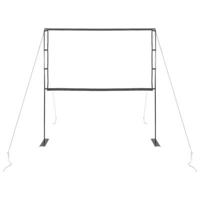 Projectiescherm met statieven 90 inch 16:9