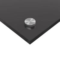 VidaXL Keuken spatscherm 2 pcs donkergrijs 110 x 50 cm gehard glas - thumbnail