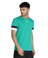 PUMA teamRISE Voetbalshirt Groen Zwart Wit - thumbnail