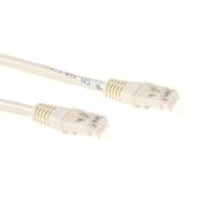 ACT IB8451 U/UTP CAT6 Patchkabel Ivoor - 1,5 meter - thumbnail