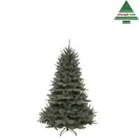 Kunstkerstboom triumph tree Forest frosted newgrowth blue h120 x d99cm - thumbnail