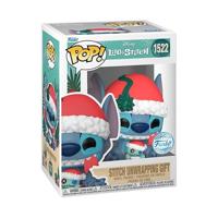 Disney Lilo & Stitch Funko Pop Vinyl: Stitch Unwrapping Gift - thumbnail