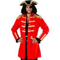 Rode Piraat/Kapitein kostuum - thumbnail