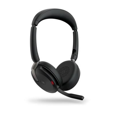 Jabra Evolve2 65 Flex Headset Bedraad en draadloos Hoofdband Kantoor/callcenter Bluetooth Zwart Jabra Evolve2 65 Flex Headset Bedraad en draadloos Hoofdband Kantoor/callcenter Bluetooth Zwart