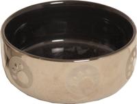 Katteneetbak royal zilver/zwart 13 cm Eet-en-drinkbakken-kat Gebr. de Boon - Gebr de boon - thumbnail