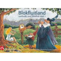 De Haske Blokfluitland 1 educatief boek - thumbnail