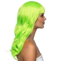 Pruik Chique Limoengroen - thumbnail