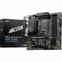 Moederbord Intel MSI PRO B760M-A WIFI DDR4 - thumbnail