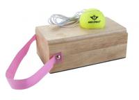 Tennistrainer Luxe Rubberhout - thumbnail