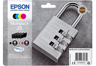 Epson C13T35864020 27.3ml 16.1ml Zwart, Cyaan, Geel inktcartridge