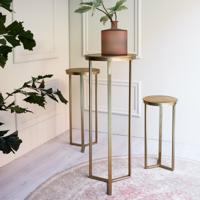 Light & Living Zuil 'Retiro' 101cm hoog, kleur Goud - thumbnail