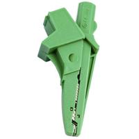 HT Instruments 5004-IECV Banaanstekker Bananenbus, Bus 4 mm, Steekaansluiting 4 mm, Krokodilklem CAT III 1000 V Groen 1 stuk(s) - thumbnail