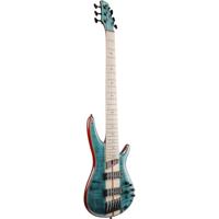 Ibanez SR1426B Premium Caribbean Green Low Gloss 6-snarige elektrische basgitaar met gigbag - thumbnail