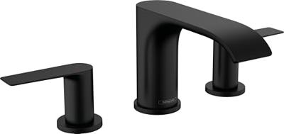 Hansgrohe Wastafelmengkraan Vivenis 3-gats 90 Met Trekwaste Mat Zwart - thumbnail
