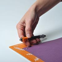Fiskars eyelet zetters 2 stuks 3,2 mm & 4,8 mm grijs/oranje - thumbnail
