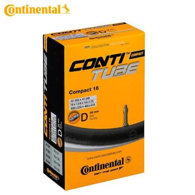 Continental schlauch "compact" 16" conti tube compact 16" 32/47-305/349 d26