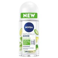 Nivea Deodorant roller naturally good aloe vera 50 Milliliter - thumbnail
