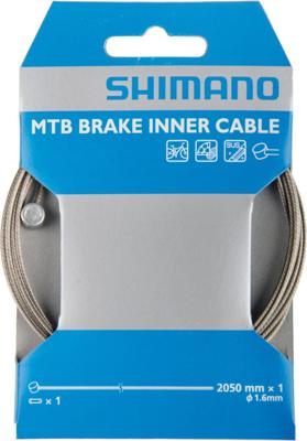 SHIMANO rem binnenkabel mtb rvs 2050mm