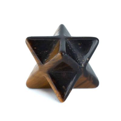 Merkaba Edelsteen Tijgeroog (12 mm)