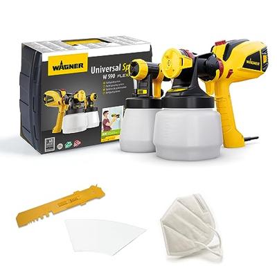 WAGNER Universeel spuitpistool W590 lage druk spuitpistool voor alle soorten muurverven en lakken WAGNER Universeel spuitpistool W590 lage druk spuitpistool voor alle soorten muurverven en lakken