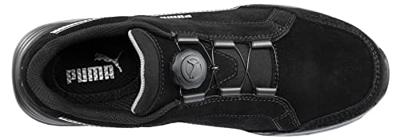 Puma werkschoenen Airtwist Disc sluiting S3 laag zwart maat 45