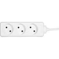 Scanpart Tafelcontactdoos 3-voudig z.ra en 3,0m snoer - thumbnail