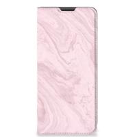 Motorola Moto G51 5G | Standcase | Marble Pink - Origineel Cadeau Vriendin - thumbnail