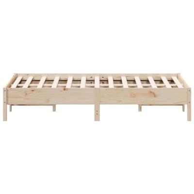 Bedframe zonder matras massief grenenhout 120x200 cm